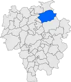 Расположение муниципалитета на карте провинции