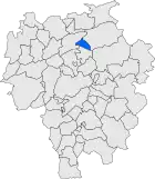Расположение муниципалитета на карте провинции