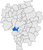 Расположение муниципалитета на карте провинции