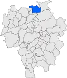 Расположение муниципалитета на карте провинции