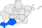Расположение муниципалитета на карте провинции