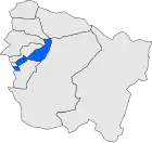 Расположение муниципалитета на карте провинции