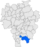 Расположение муниципалитета на карте провинции