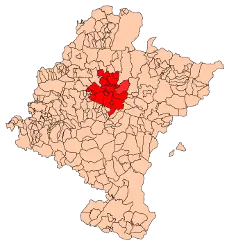 Куэнка-де-Памплона на карте