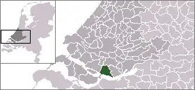 Кромстрейен на карте