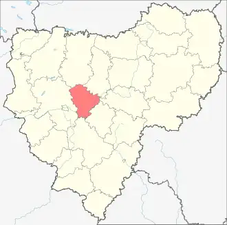 Кардымовский район на карте