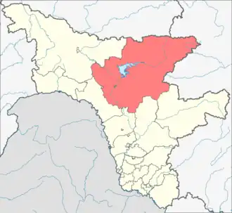 Зейский район на карте