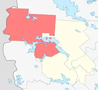 Луусалмское сельское поселение на карте