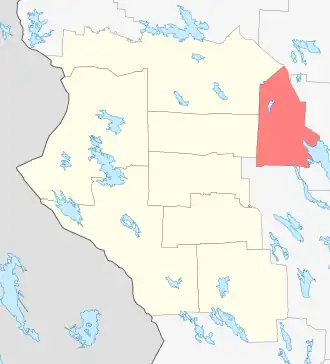 Ругозерское сельское поселение на карте