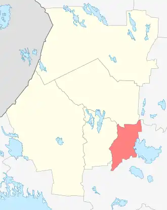 Вешкельское сельское поселение на карте