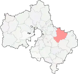 Город Орехово-ЗуевоОрехово-Зуевский городской округ на карте