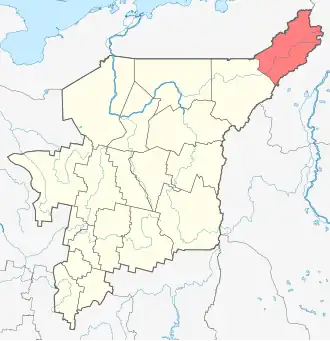 Воркута на карте