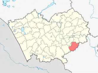 Алтайский район на карте