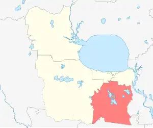 Антушевское сельское поселение на карте