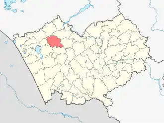 Баевский район на карте