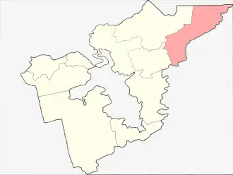 Большеталдинское сельское поселение на карте