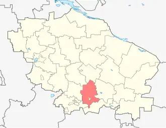 Георгиевский районГеоргиевский муниципальный округ на карте