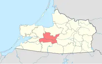 Гвардейский район Гвардейский муниципальный округ на карте