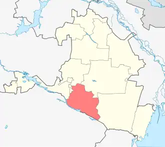 Ики-Бурульский район на карте