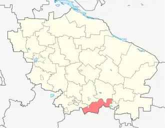 Кировский районКировский городской округ на карте