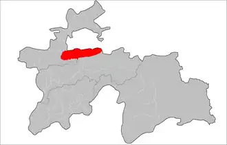 Горно-Матчинский район на карте