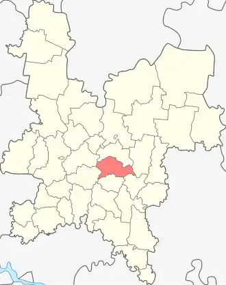 Кумёнский район на карте