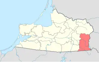 Нестеровский районНестеровский муниципальный округ на карте