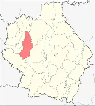 Никифоровский район на карте