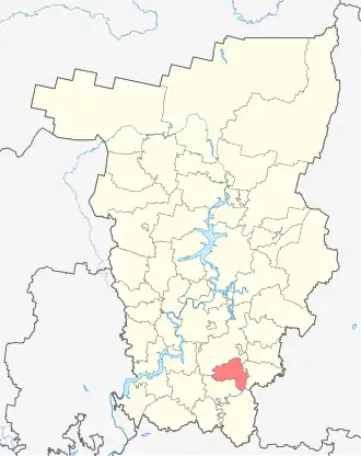 Ординский районОрдинский муниципальный округ на карте