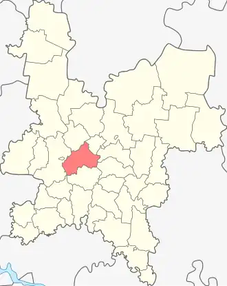 Оричевский район на карте