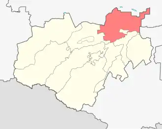 Прохладненский район на карте