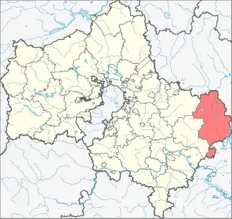 город Шатурамуниципальный округ Шатура на карте