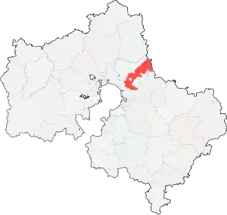 город Щёлковогородской округ Щёлково на карте