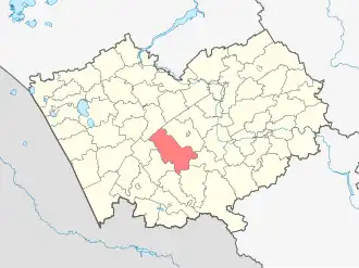 Шипуновский район на карте