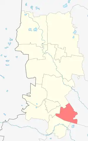 Сельское поселение Сиучское (упразднено) на карте