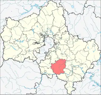 город Ступиногородской округ Ступино на карте