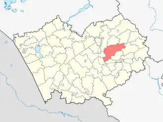 Троицкий район на карте