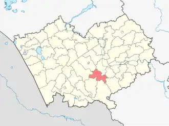 Усть-Калманский район на карте