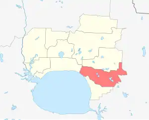 Сельское поселение Васильевское (упразднено) на карте