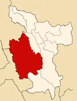 Провинция Марискаль-Ка́серес на карте