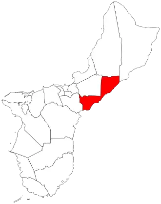 Манджилао на карте