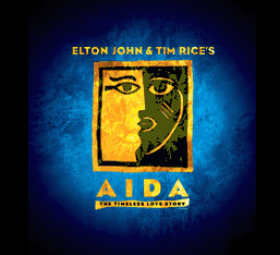 Обложка альбома мюзикла «Аида» «Aida» (2000)