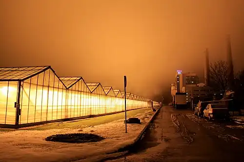 Парники и котельная в Лохква