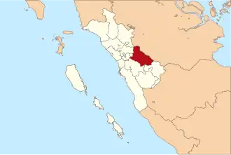 Сиджунджунг на карте