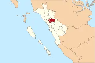 Танах-Датар на карте