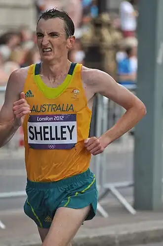 На олимпийском марафоне в Лондоне