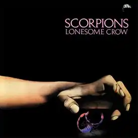 Обложка альбома Scorpions «Lonesome Crow» (1972)