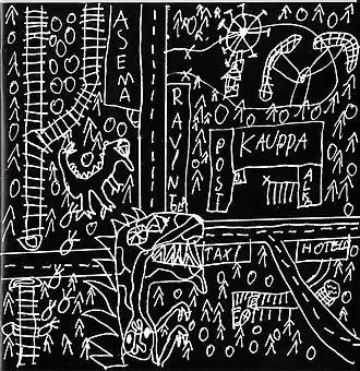 Обложка альбома Timo Rautiainen & Trio Niskalaukaus «Lopunajan merkit» ()