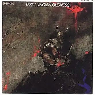 Обложка альбома Loudness «Disillusion» (1984)