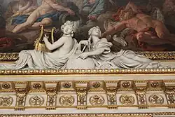 9. Гаспар Марси, Урания и Эрато (1663-1665).